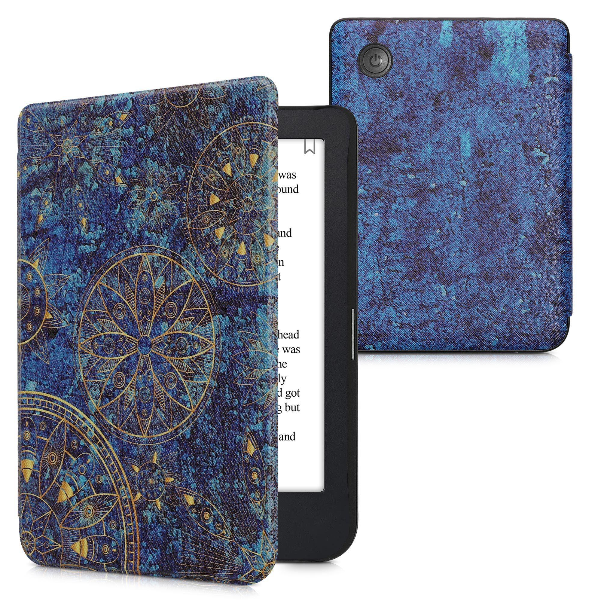 kwmobile E-Reader-Hülle Klapphülle für Kobo Clara 2E / Tolino Shine 4, Hülle eReader