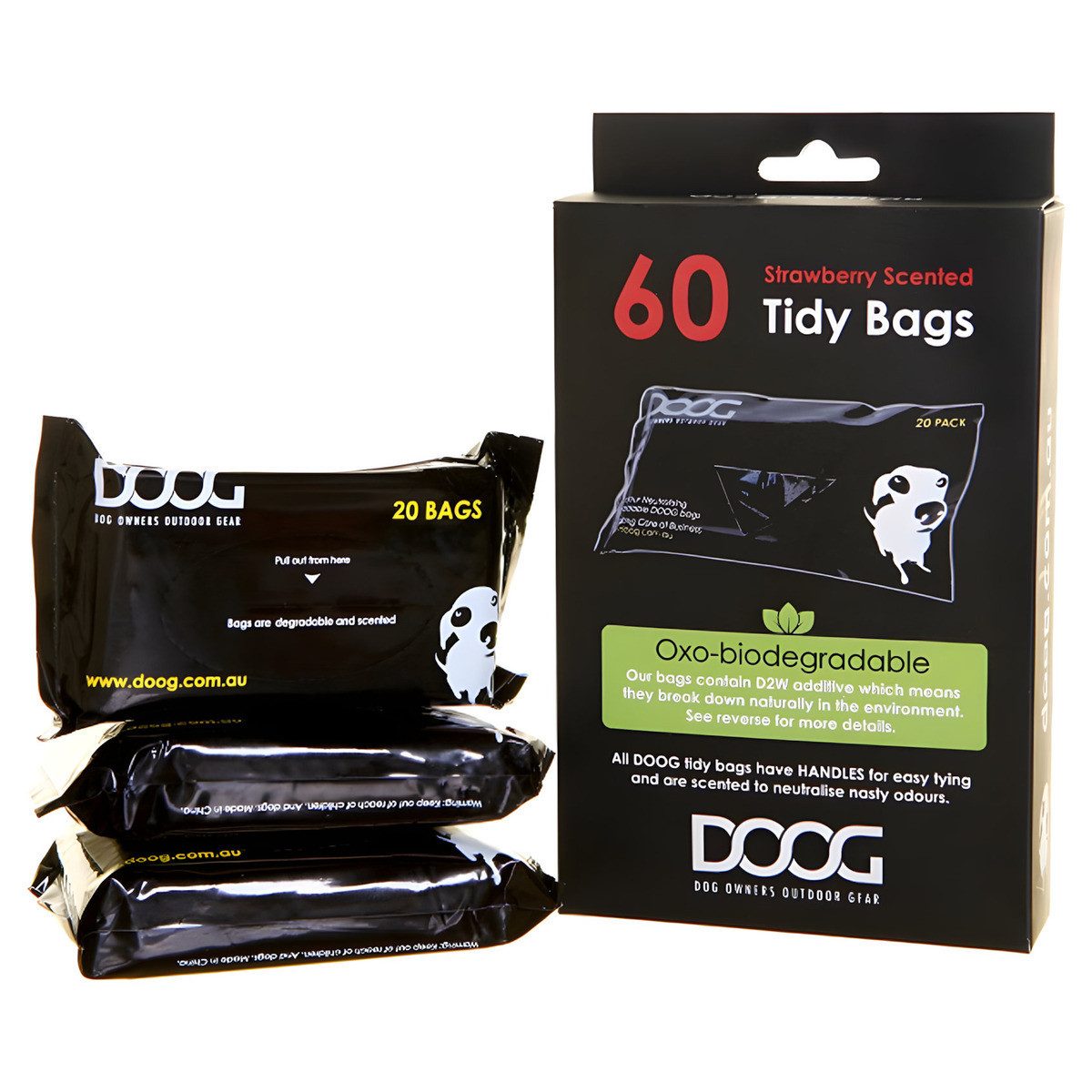 DOOG Hundekotbeutel Nachfüllpack Hundekotbeutel zum Walkie Belt
