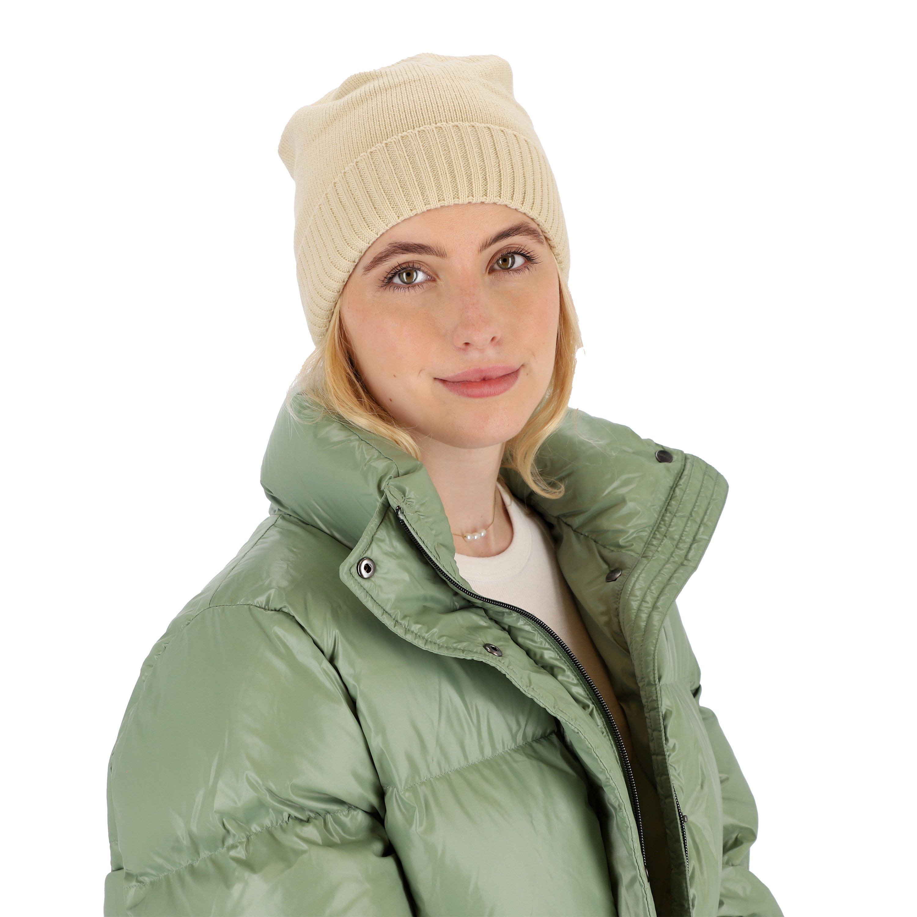 halsüberkopf Accessoires Strickmütze Glatt gestrickt mit günstig online kaufen