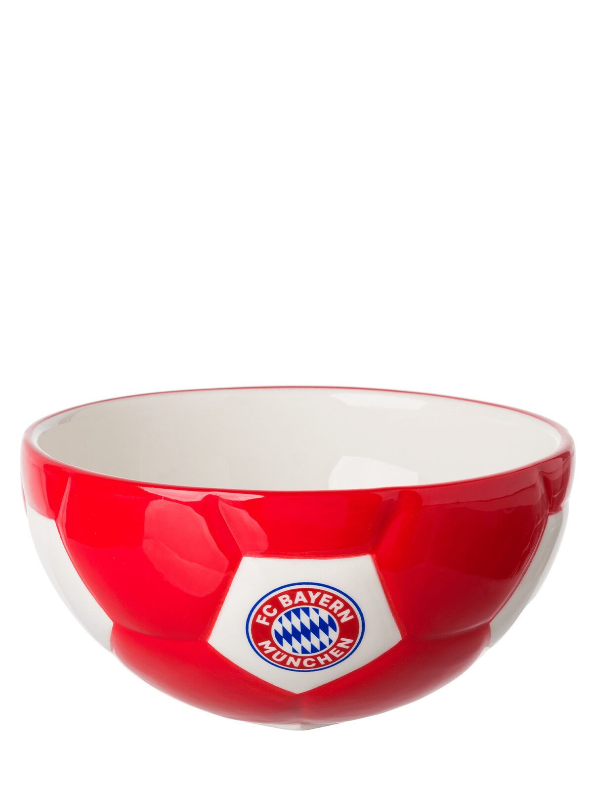 FC Bayern München Müslischale FC Bayern München Müslischale aus Keramik (Rot/Weiß), Porzellan