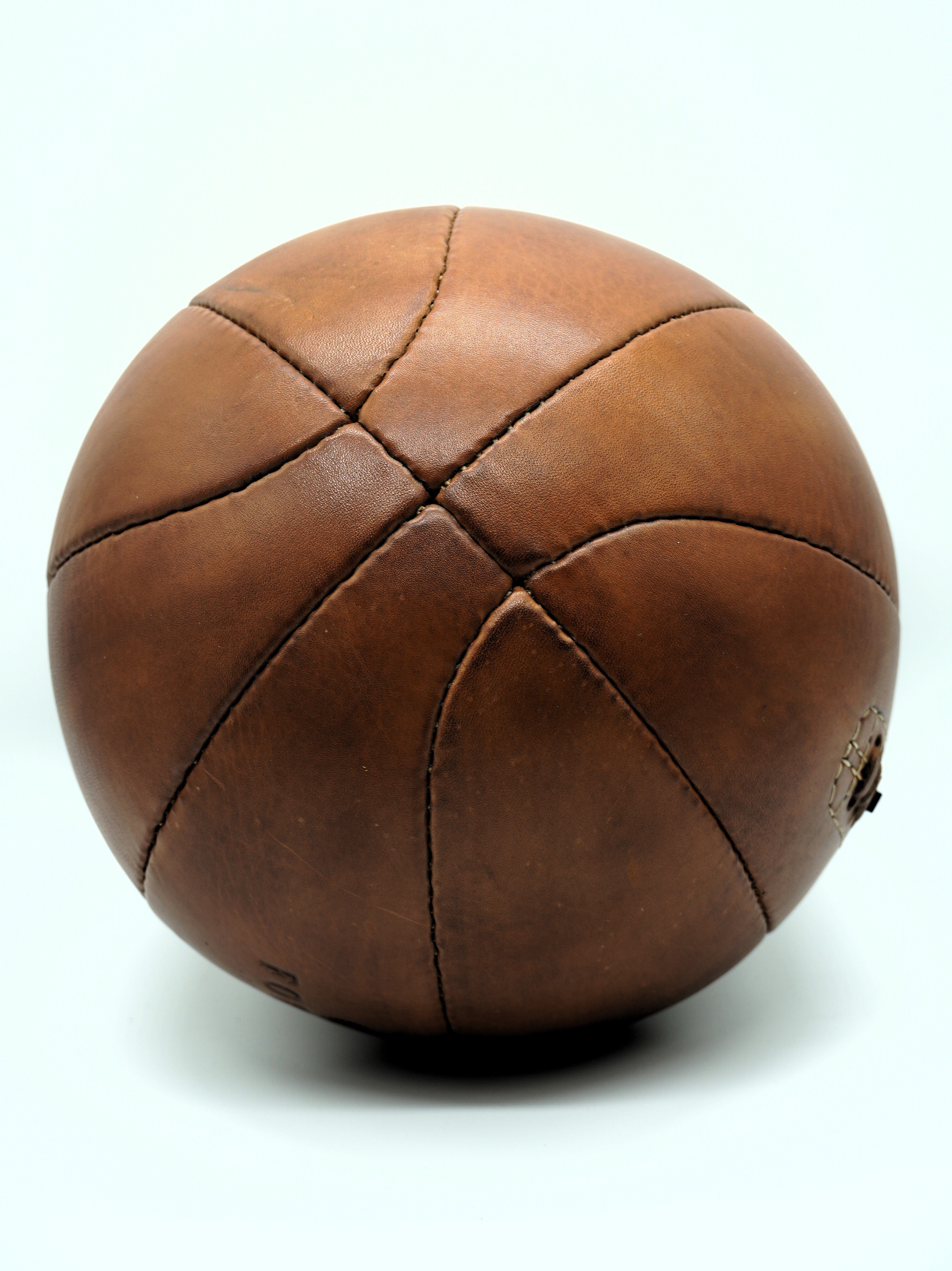 Basketball Retro Vintage-Basketball Leder