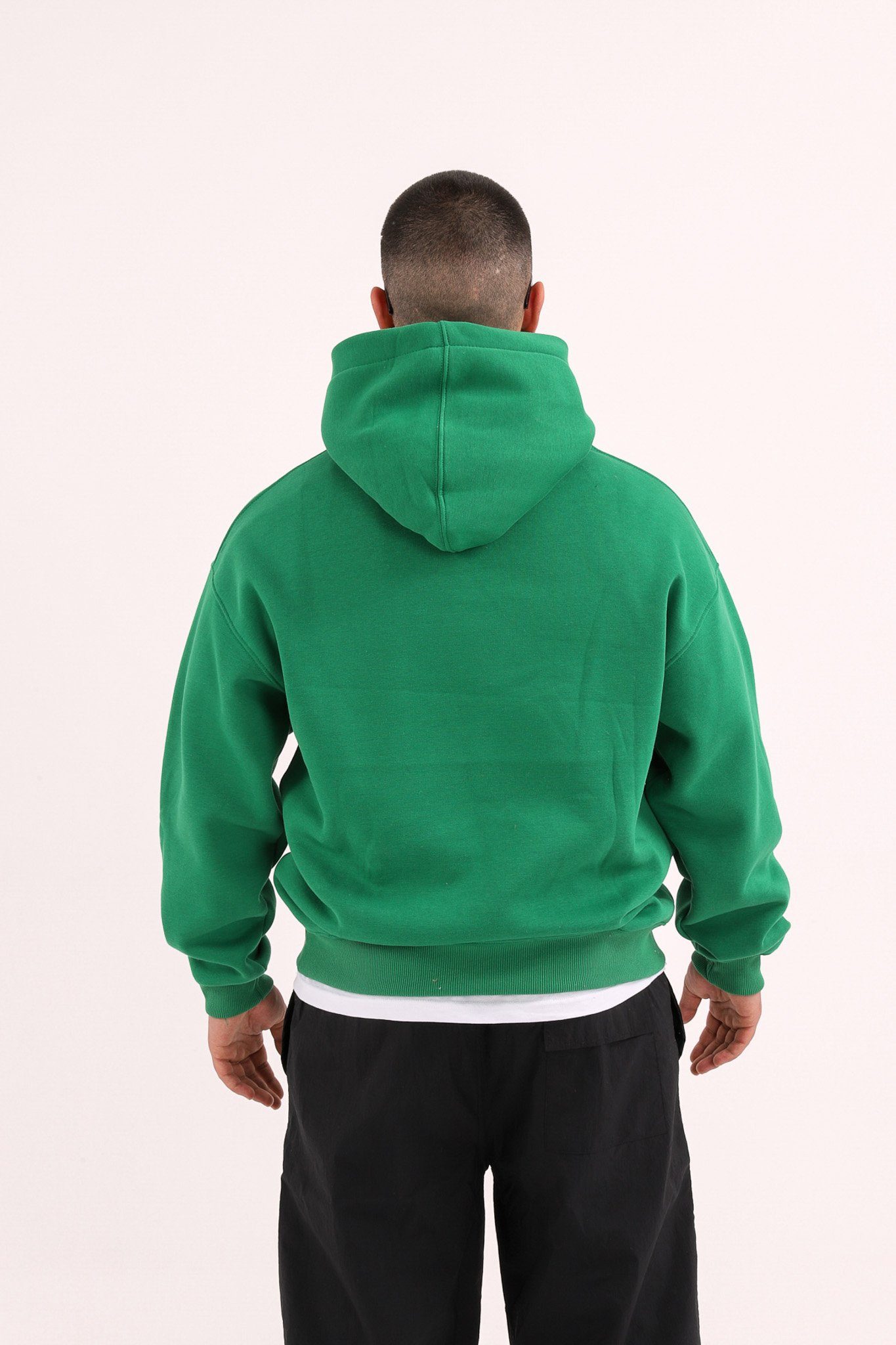 COFI Casuals Hoodie einfarbiger Basic Oversized Hoodie Premium Kapuzenpullover Unisex