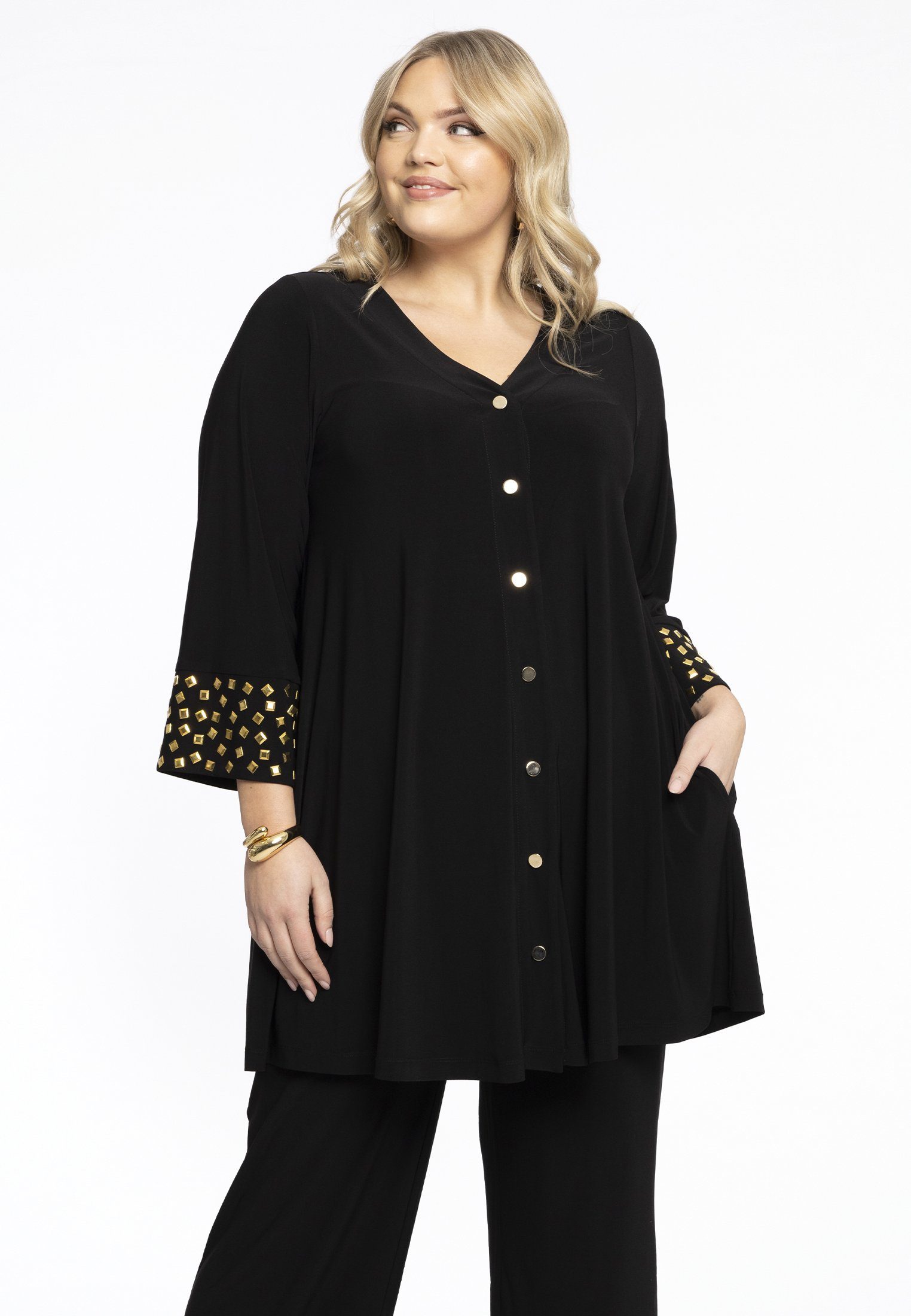 Langmantel Damen Jacke Große Größen