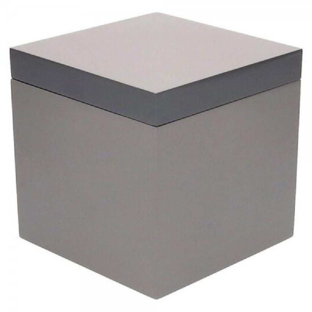 Giftcompany Aufbewahrungsbox Aufbewahrungsbox Neo Quadratisch Grau Dunkelgrau (13x13x13cm)