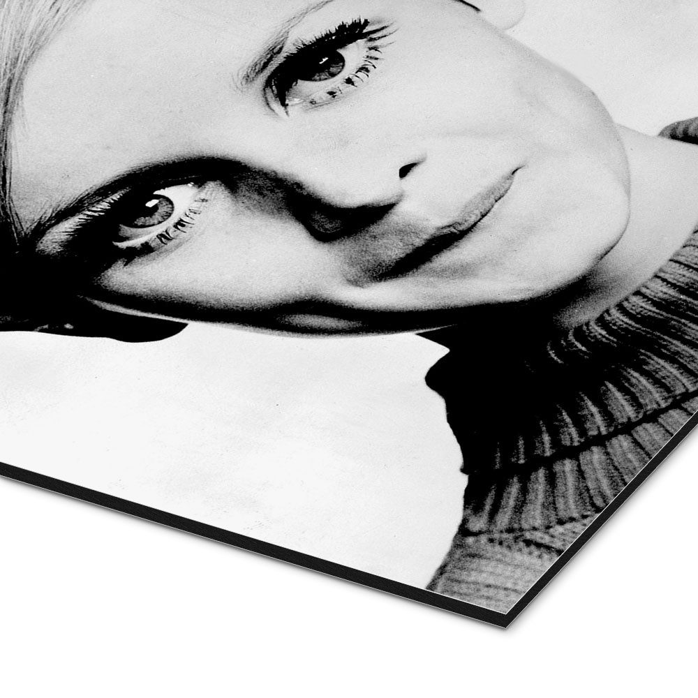 Posterlounge Wandbild Kesse Twiggy, Celebrity Collection, erhältlich als Poster, Leinwandbild, Wandsticker oder Acrylglasbild