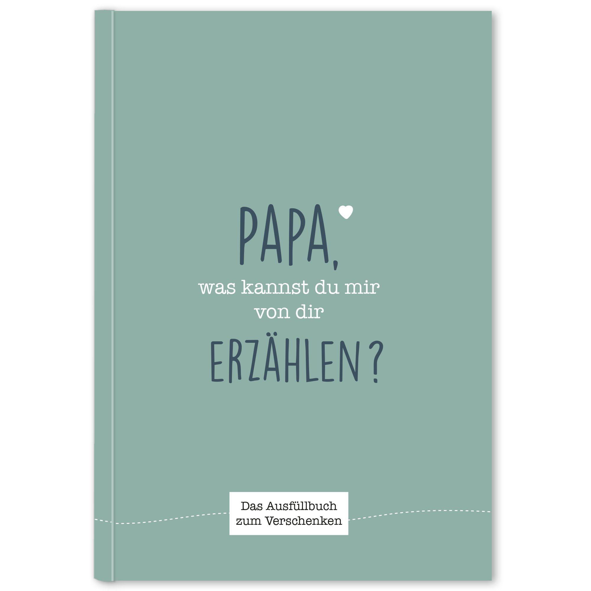 Geschenk & KISSES CUPCAKES Papa du Vatertagsgeschenk, was für Papa, zum ausfüllen, kannst erzählen, Geschenke Notizbuch Buch