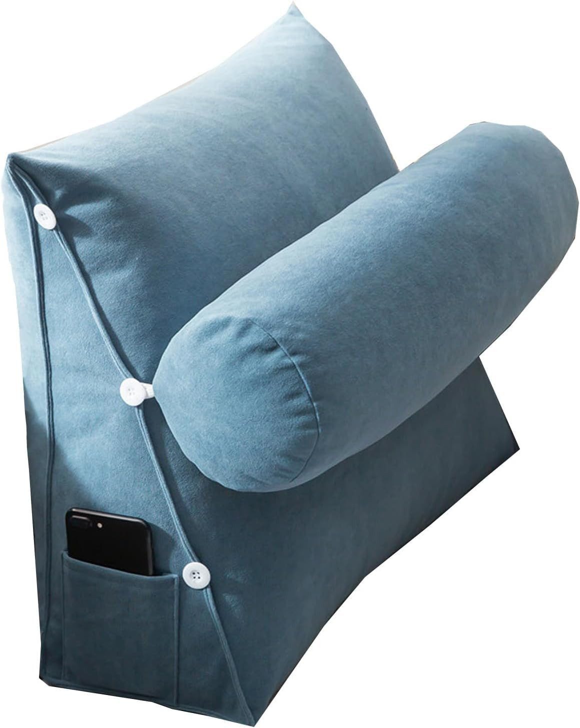 Coonoor Rückenkissen Keilkissen Dreieckiges Lesekissen Kissen mit Verstellb günstig online kaufen