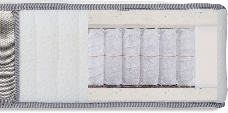 Taschenfederkernmatratze »Kaschmir Anatomic 1500 Viscogel«, Revor Bedding, 28 cm hoch, 1500 Federn, mit Kaschmirbezug