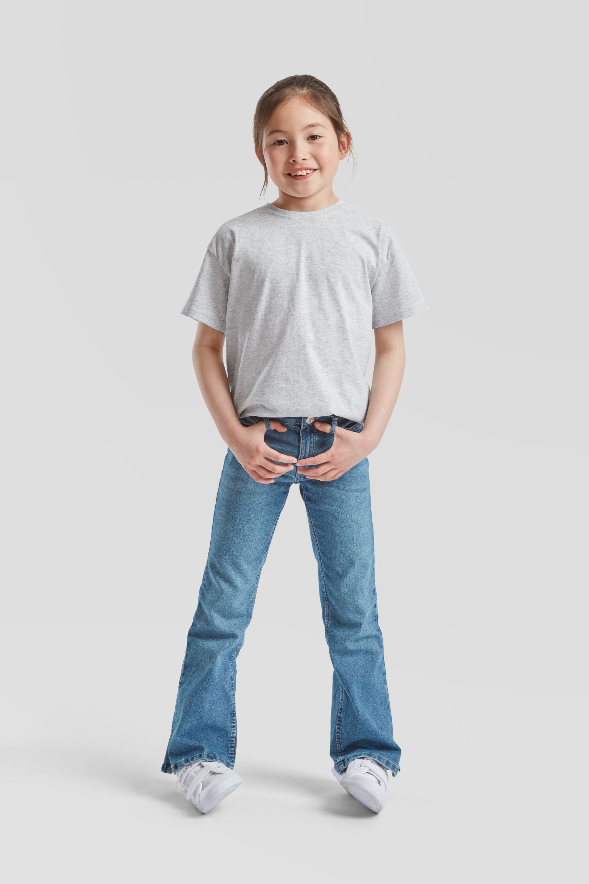 Fruit of the Loom Rundhalsshirt Fruit of the Loom Valueweight T Kids