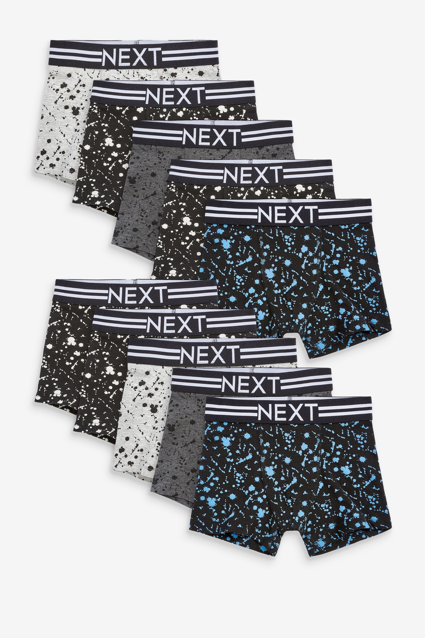 Next Trunk Unterhosen im 10er-Pack (10-St) Monochrome Splat