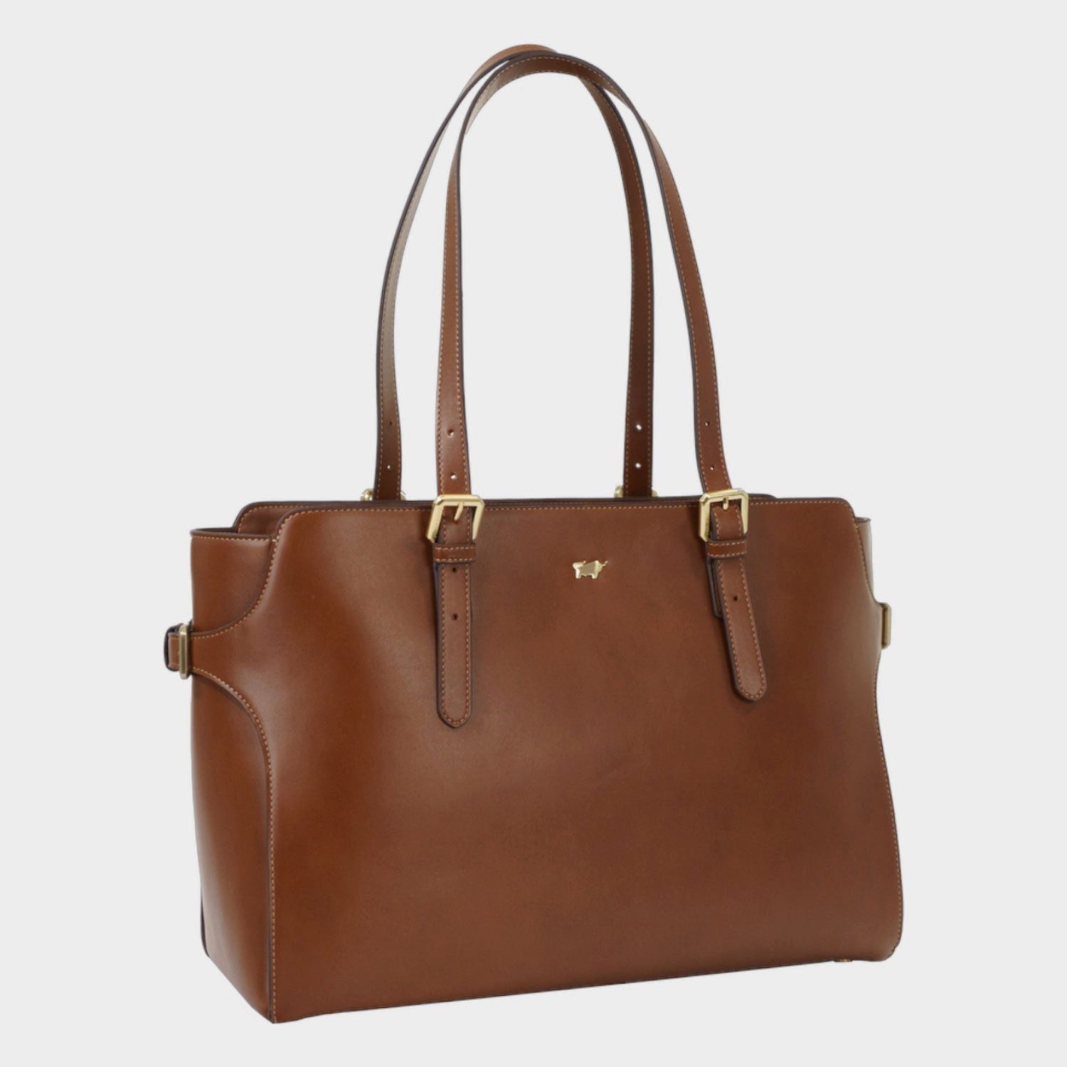 Braun Büffel Umhängetasche ALICE Shopper braun