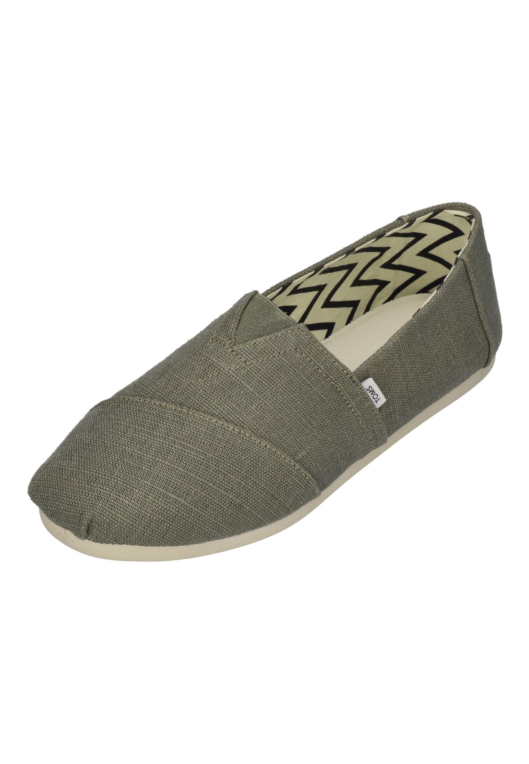TOMS ALPARGATA 10021903 Espadrille Vetiver Grey Heritage