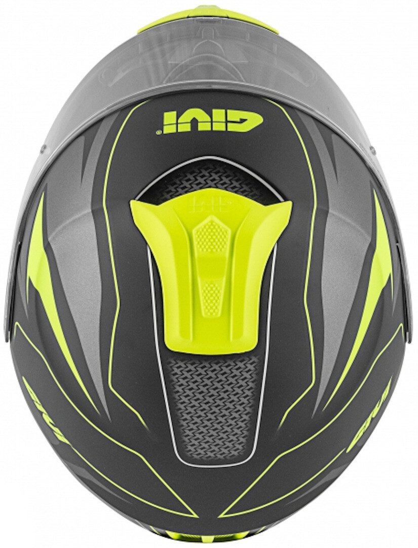 GIVI Motorradhelm X.21 Challenger Shiver Klapphelm, Sonnenvisier, Pinlock, Klapphelm, Herausnehmbares Innenfutter