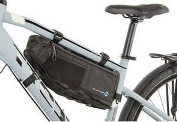 M-Wave Fahrradtasche Rough Ride Triangle schwarz/blau