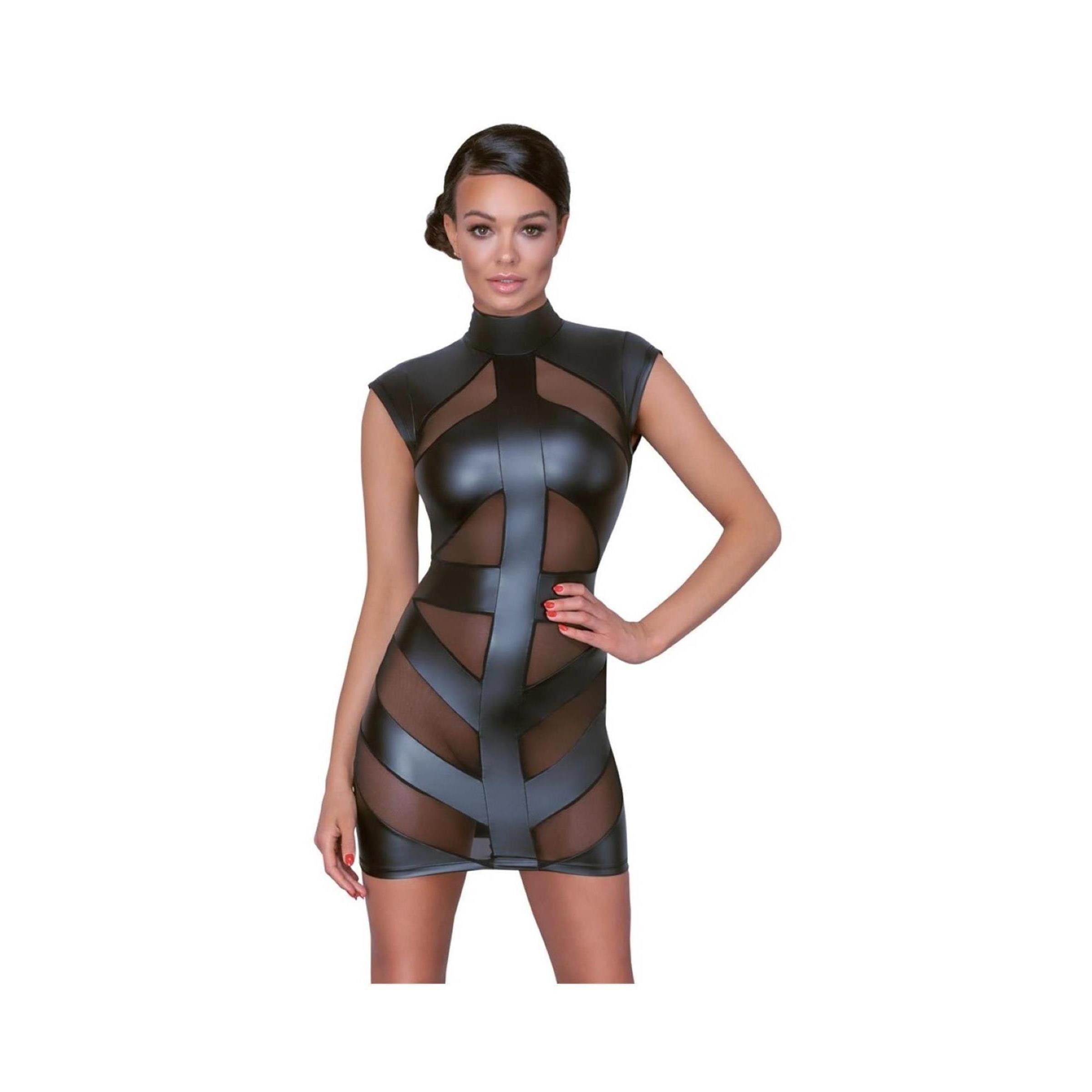 Cottelli PARTY Minikleid Cottelli PARTY - Kleid Einsätze - (L,M,S,XL) günstig online kaufen