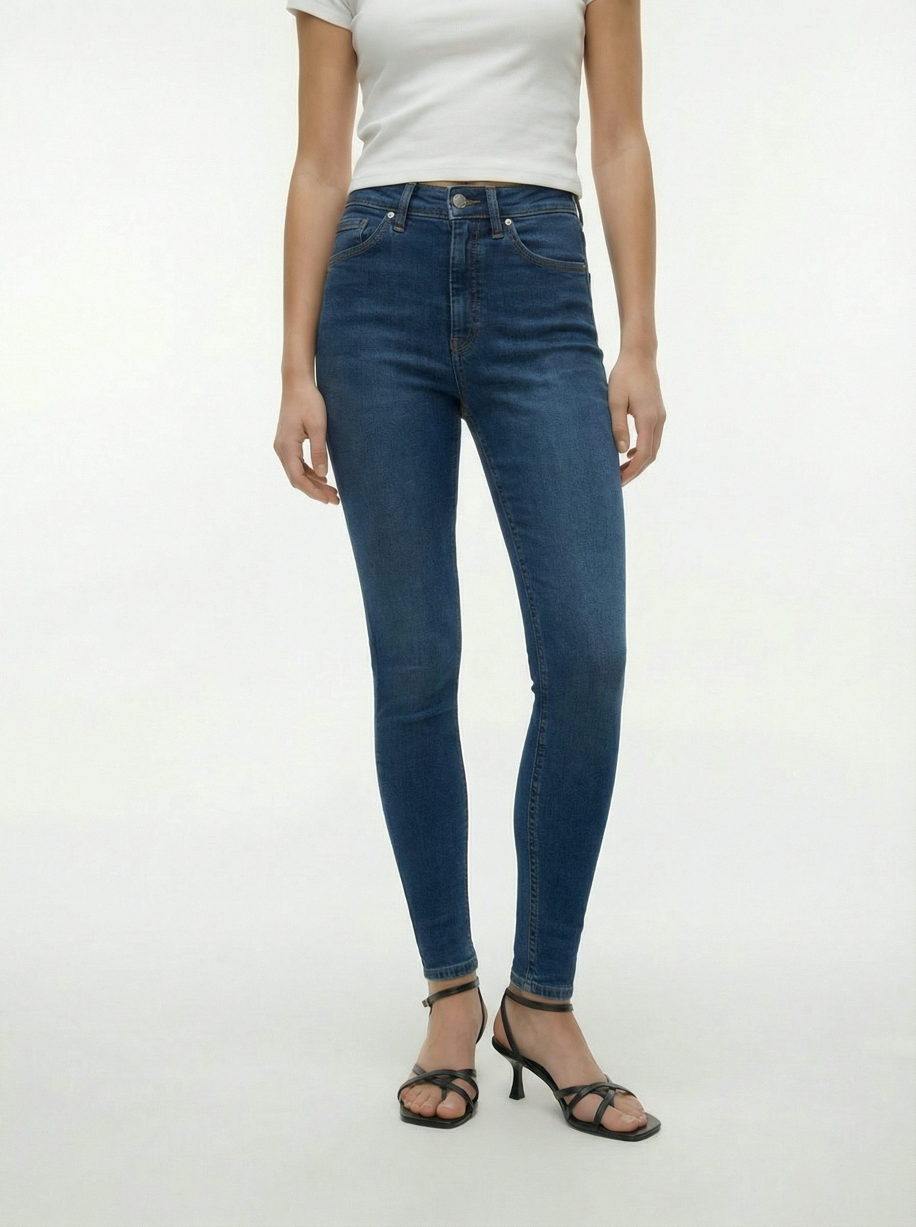 TOPSHOP Skinny-fit-Jeans TSJAMIE HR SLIM DNM JEANS MB NOOS Baumwollmischung, skinny fit, high waist