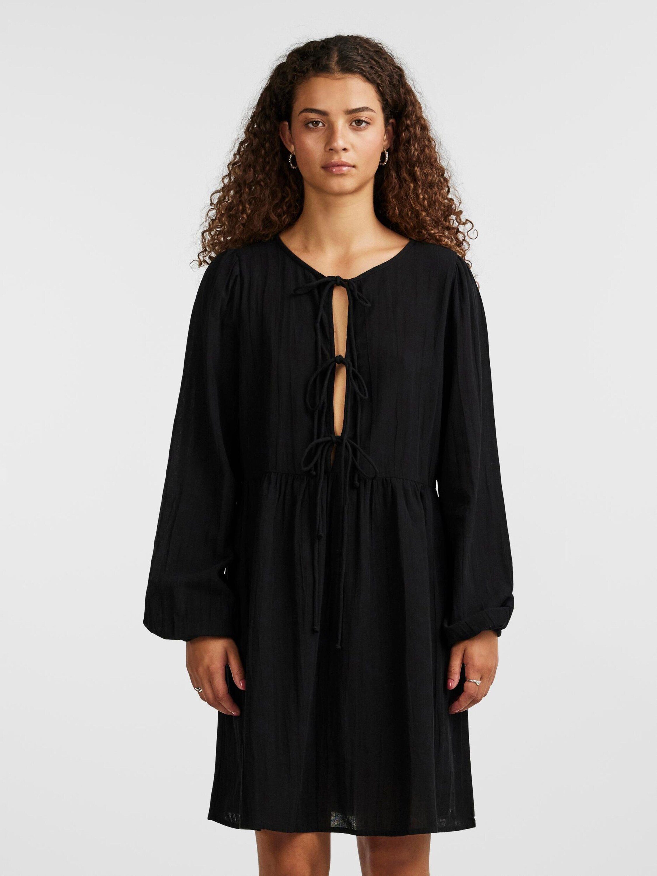 pieces Blusenkleid JALLY (1-tlg) Drapiert/gerafft