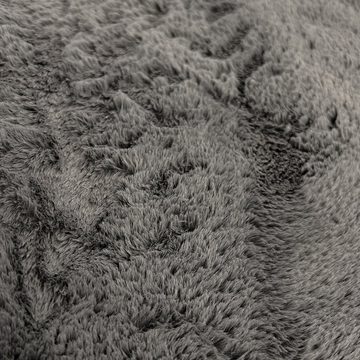 Teppich Teppich für Badezimmer, rutschfest, in anthrazit, Carpetia, rechteckig, Höhe: 11 mm