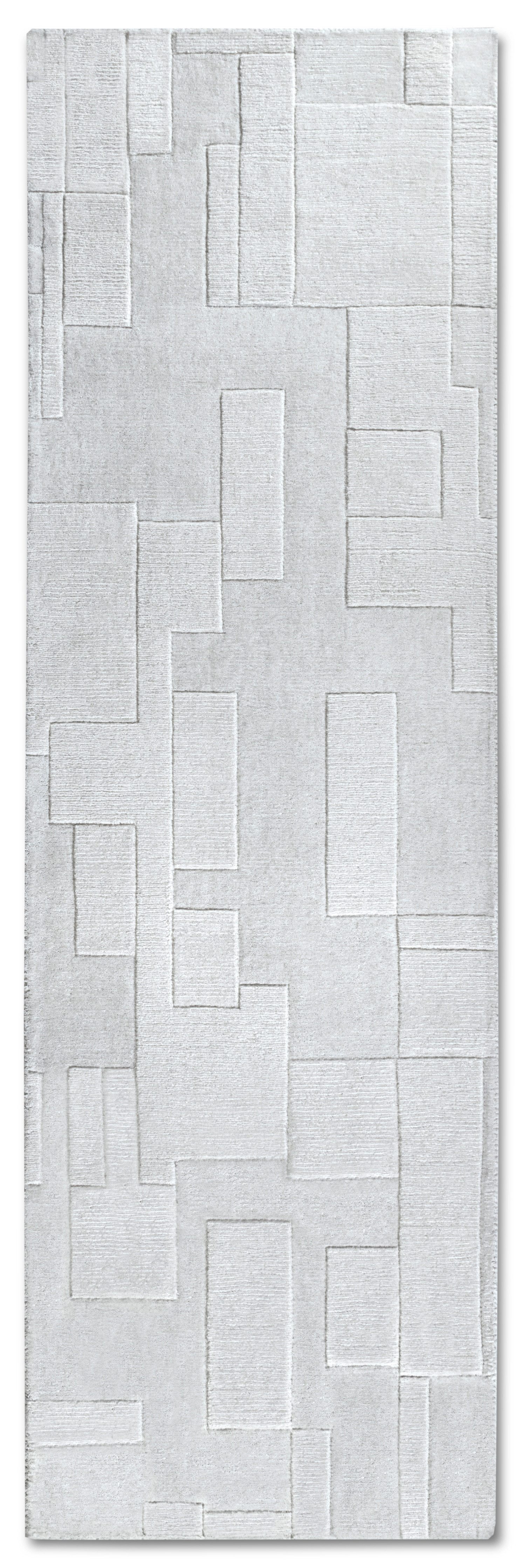 Villeroy & Boch Wollteppich Wilhelmine, rechteckig, Höhe: 10 mm, Läufer, handgewebt, Wolle, Natur, Wohnzimmer, Geometrie, Boho – Bild 5 von 5