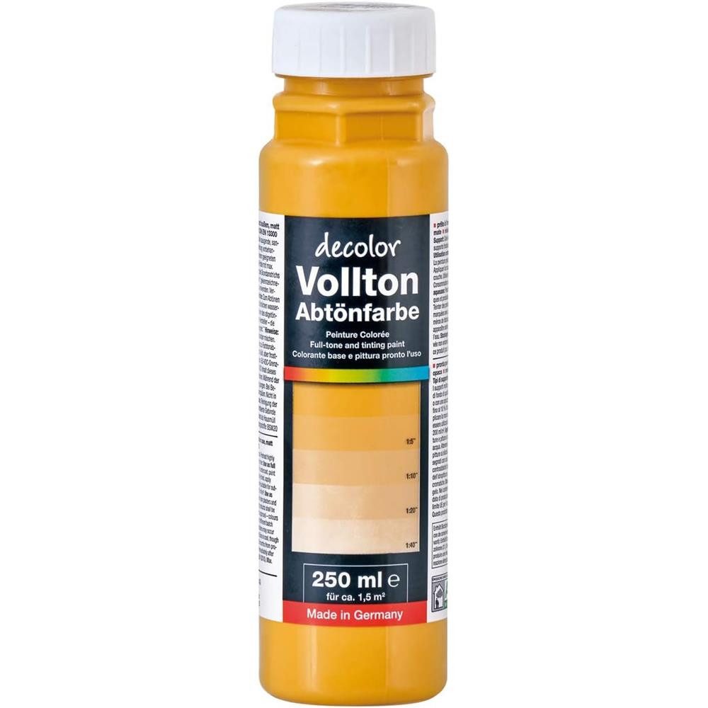 PUFAS Vollton- und Abtönfarbe decolor, Karamel 250 ml