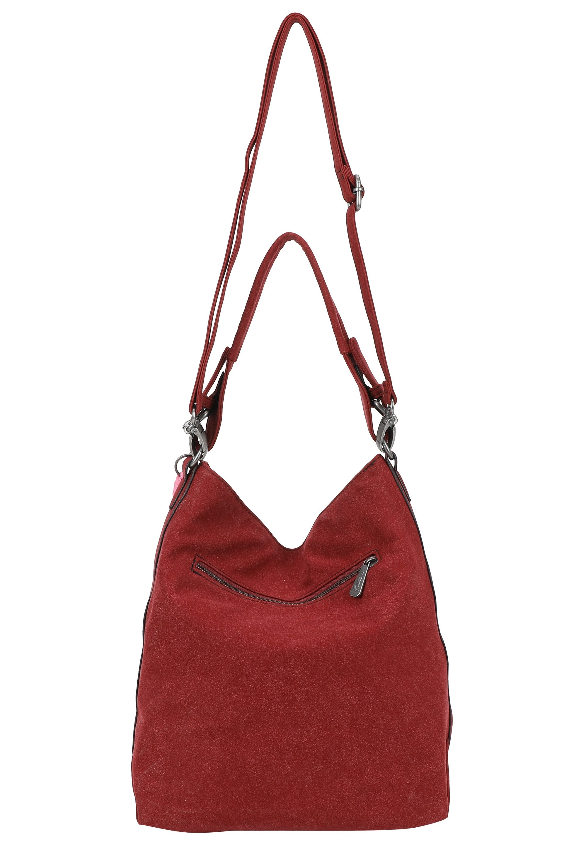 Fritzi aus Preußen Schultertasche Jacky Black, mit Reißverschluss
