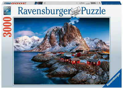 Ravensburger Puzzle Hamnoy, Lofoten 3000 Teile Puzzle, 3000 Puzzleteile