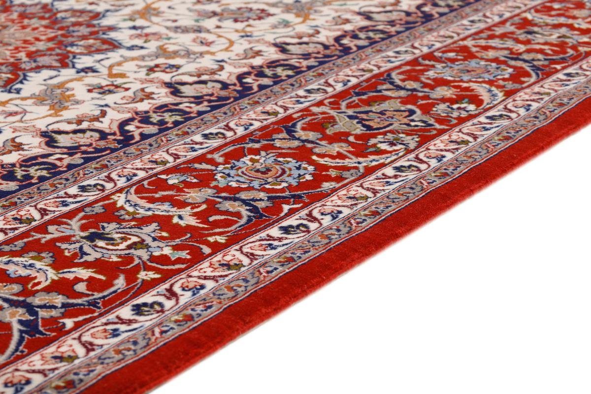 Orientteppich Isfahan Davari Seidenkette Orientteppich, Handgeknüpfter Nain Trading, rechteckig, 132x197 Höhe: 6 mm