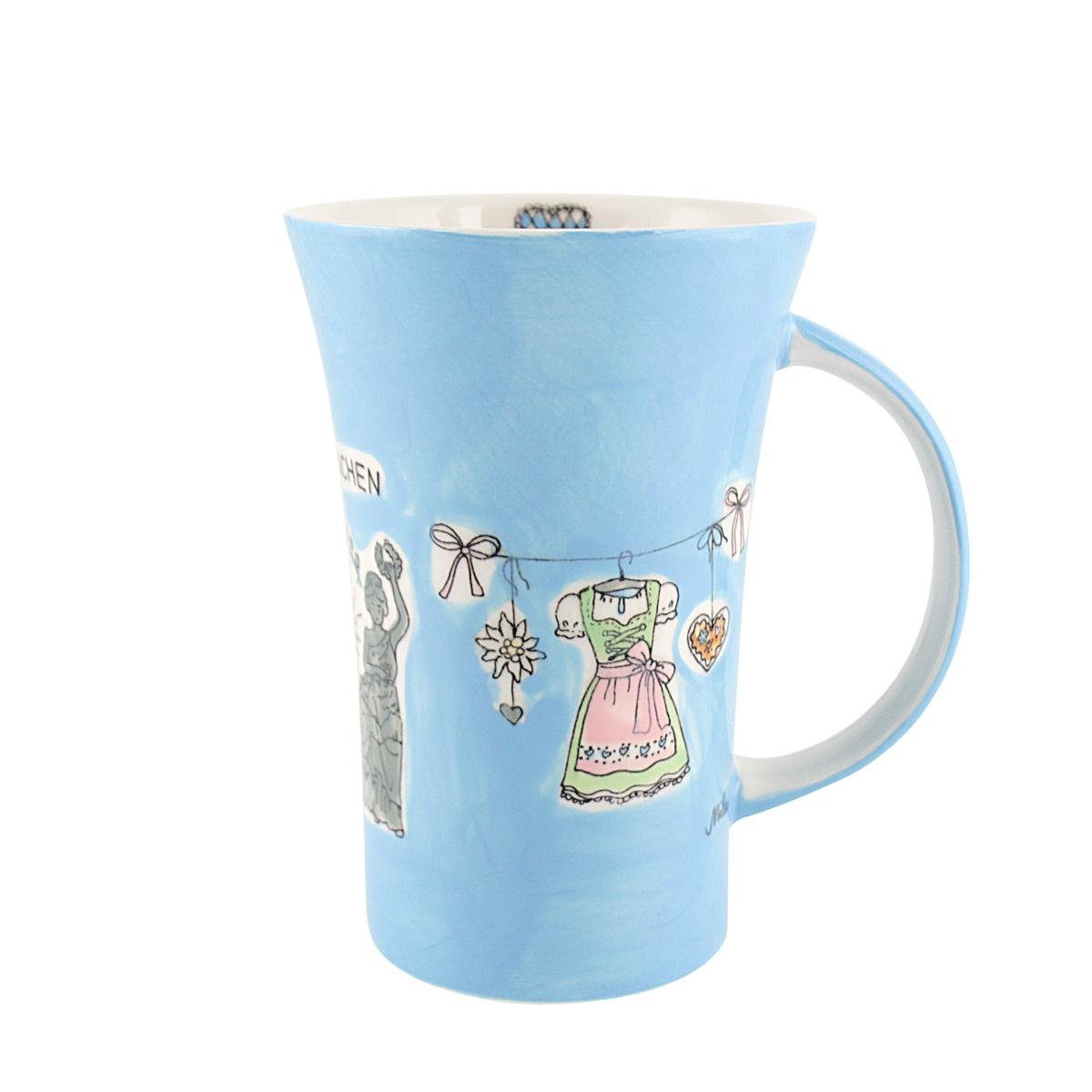 Mila Becher Mila Keramik-Becher Coffee-Pot München Design Riesenrad, Keramik