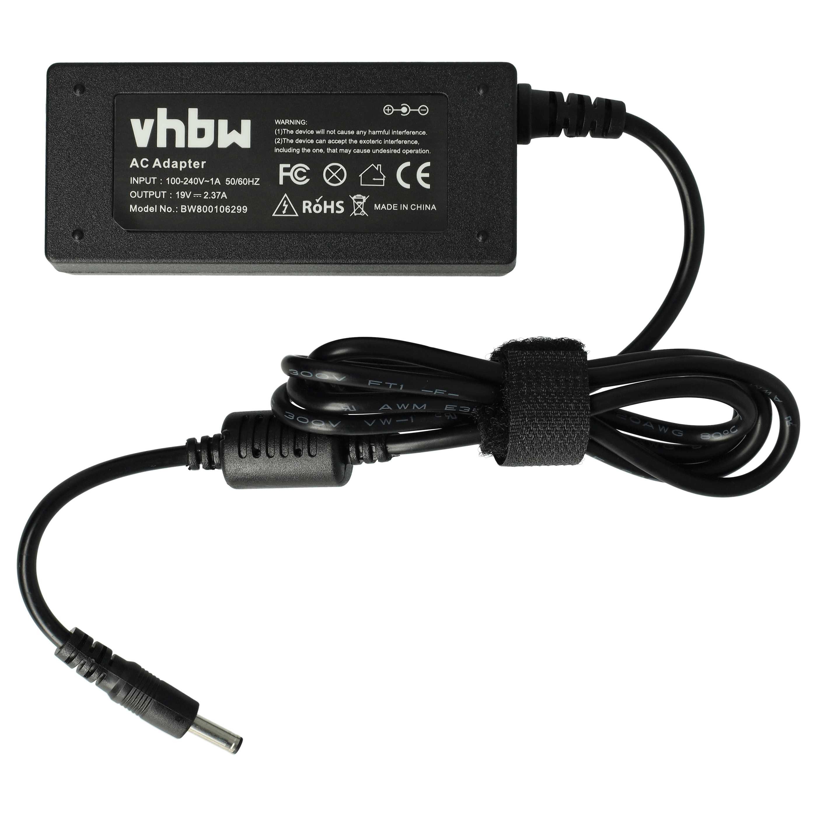 vhbw Netzteil passend für Asus ZenBook UX21E, UX21, Flip UX360, ux31a- Notebook-Ladegerät