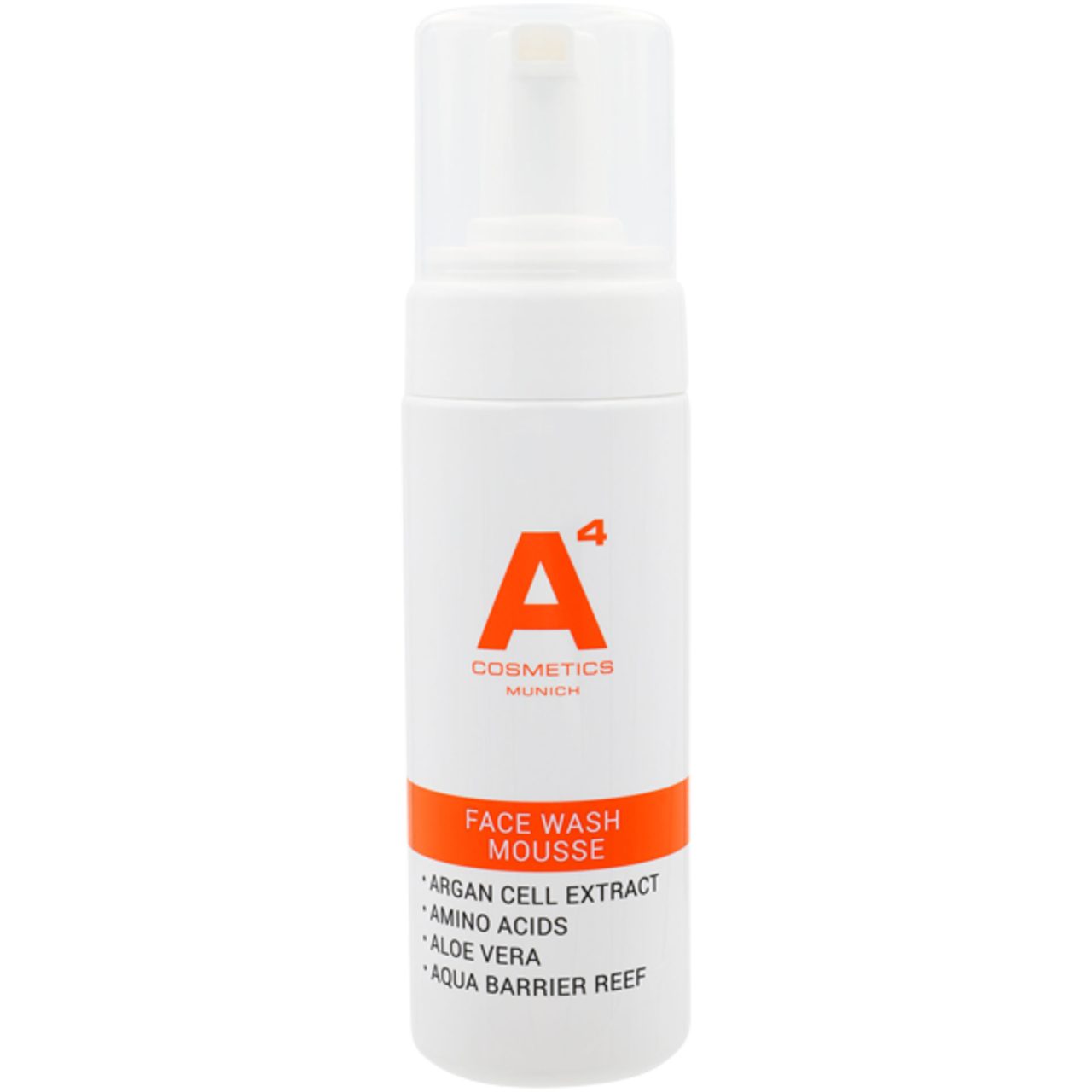 A4 Cosmetics Gesichts-Reinigungsschaum Face Wash Mousse, für Alle Hauttypen