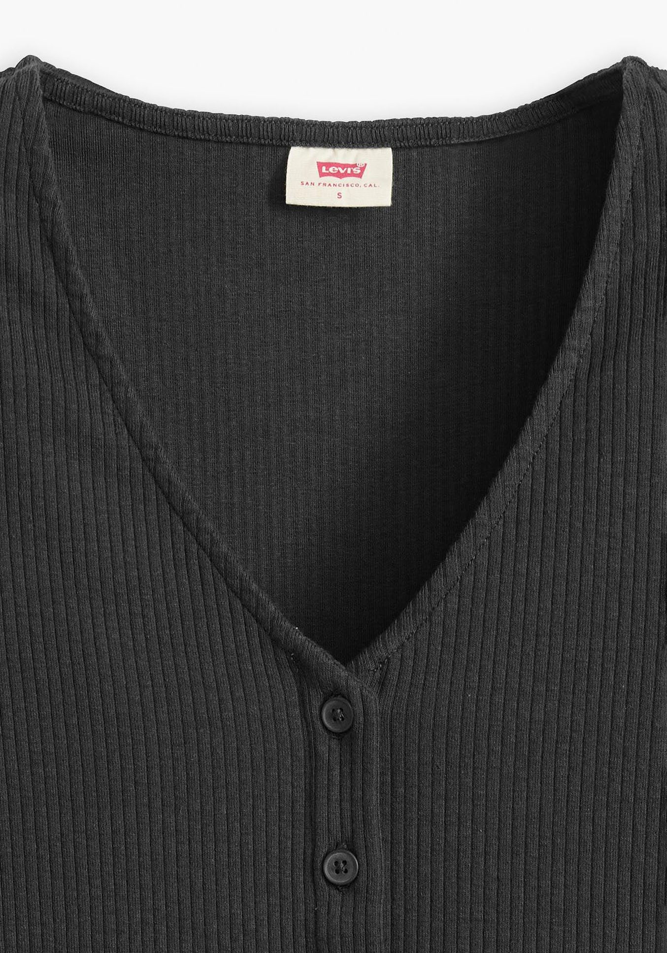 Levi's® V-Shirt mit Knopfleiste