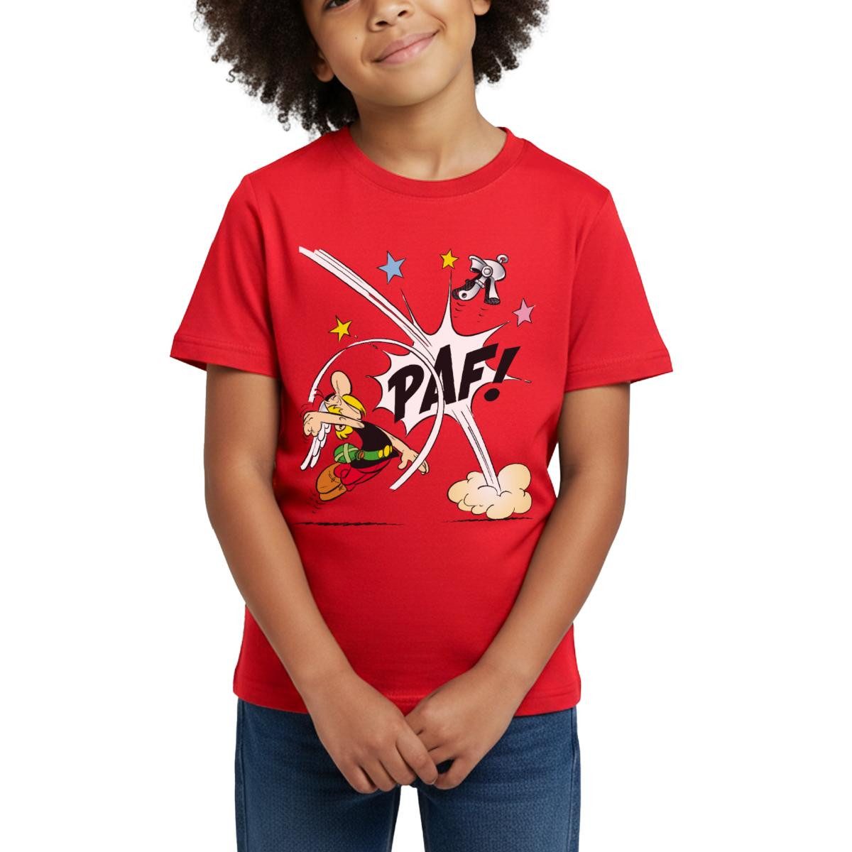 T-Shirt Asterix & Obelix Faustschlag Von Asterix Kinder T-Shirt