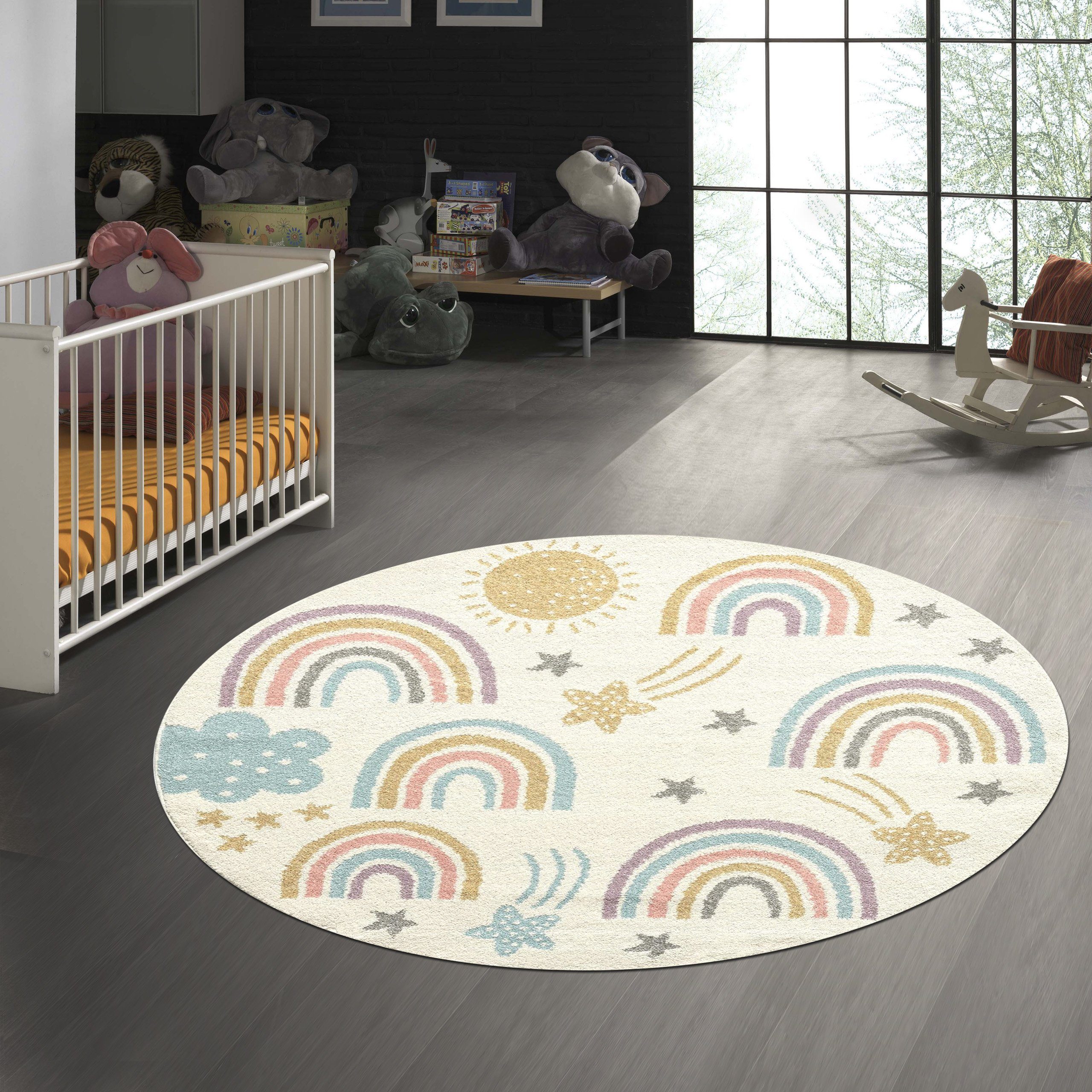 TeppichHome24 Kinderteppich Kinderzimmer Teppich weicher Flor günstig online kaufen