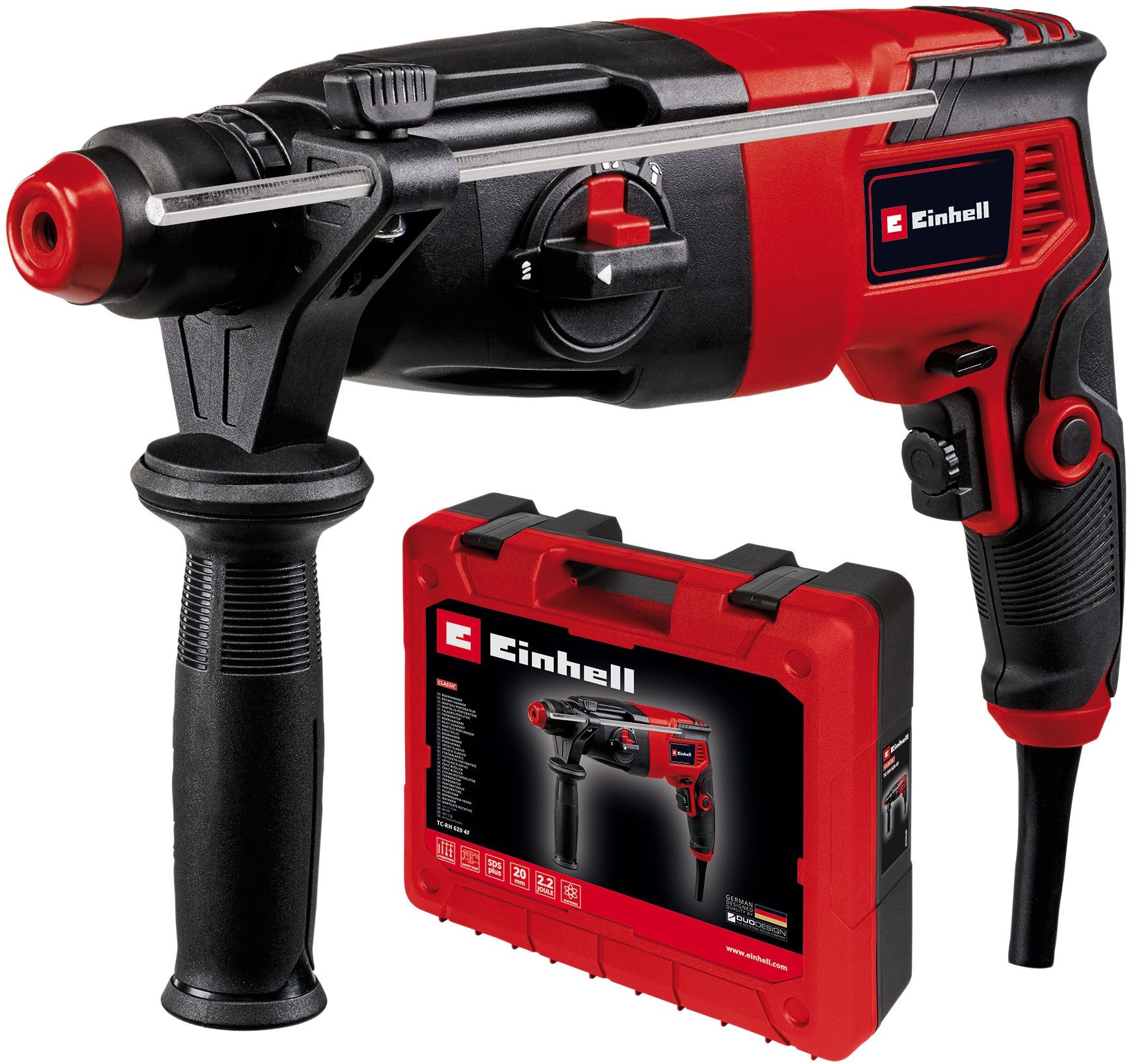 Einhell Bohrhammer TC-RH 620 4F, 220-240 günstig online kaufen