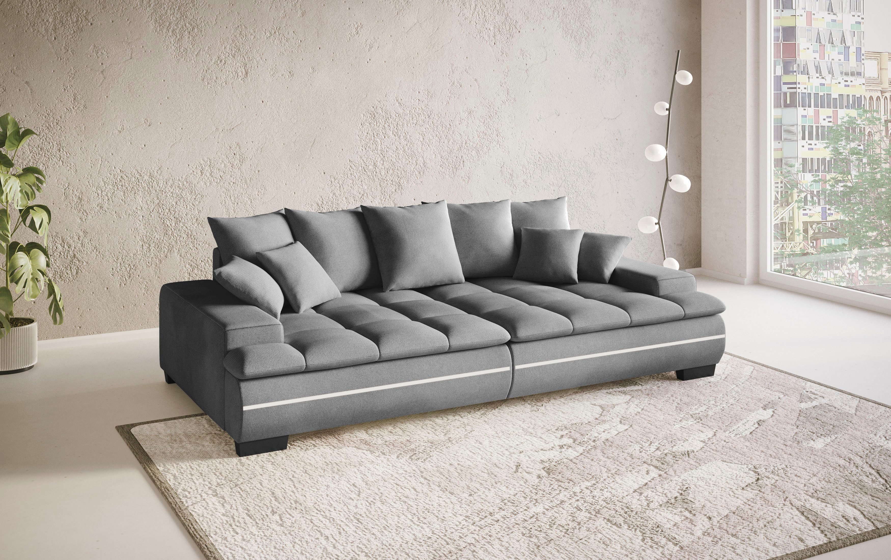 Mr. Couch Big-Sofa Haiti II, RGB-LED günstig online kaufen