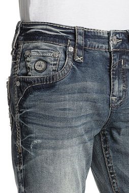 Rock Revival Straight-Jeans