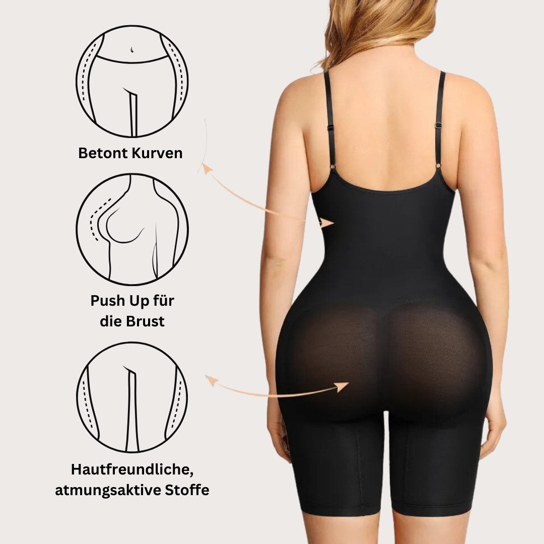 4femm Shaping-Body Shapewear Sculpting - Formender Body mit Hose für Bauchweg-Effekt