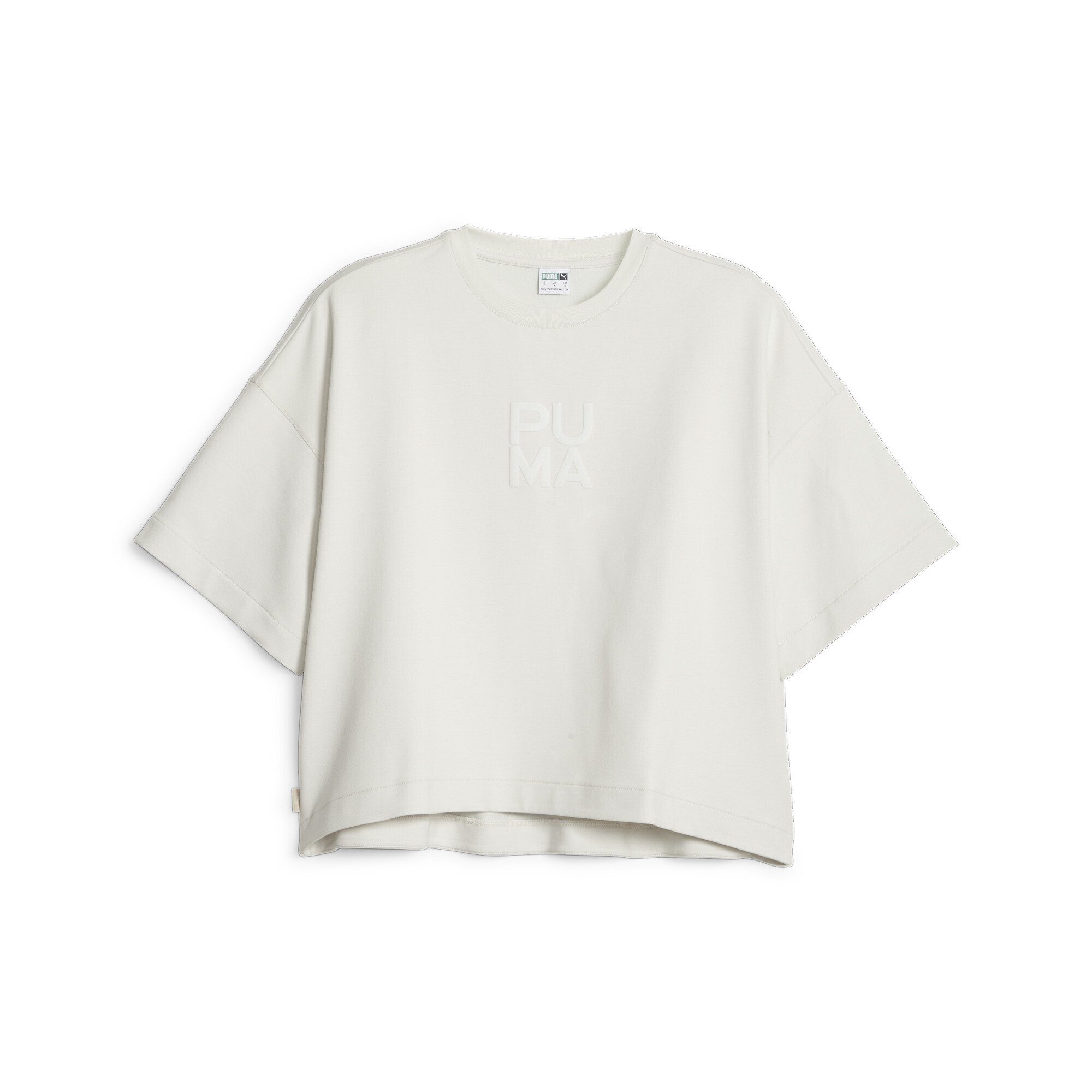 PUMA T-Shirt Sedate Gray T-Shirt Damen Infuse