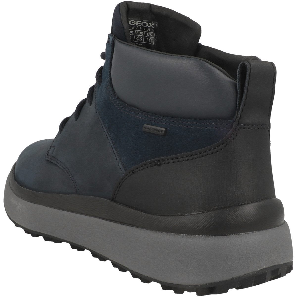 Geox U Granito + Grip B ABX Herren Sneaker Turnschuhe, Sportschuhe, Freizeitschuhe, Halbschuhe, Schnürschuhe