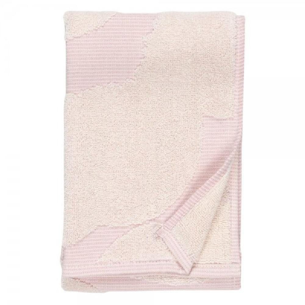 Marimekko Badetücher Gästehandtuch Unikko White Light-Pink