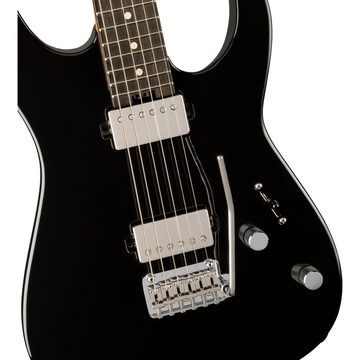 Charvel E-Gitarre, Super-Stock DKA22 HH 2PT EB Gloss Black - E-Gitarre