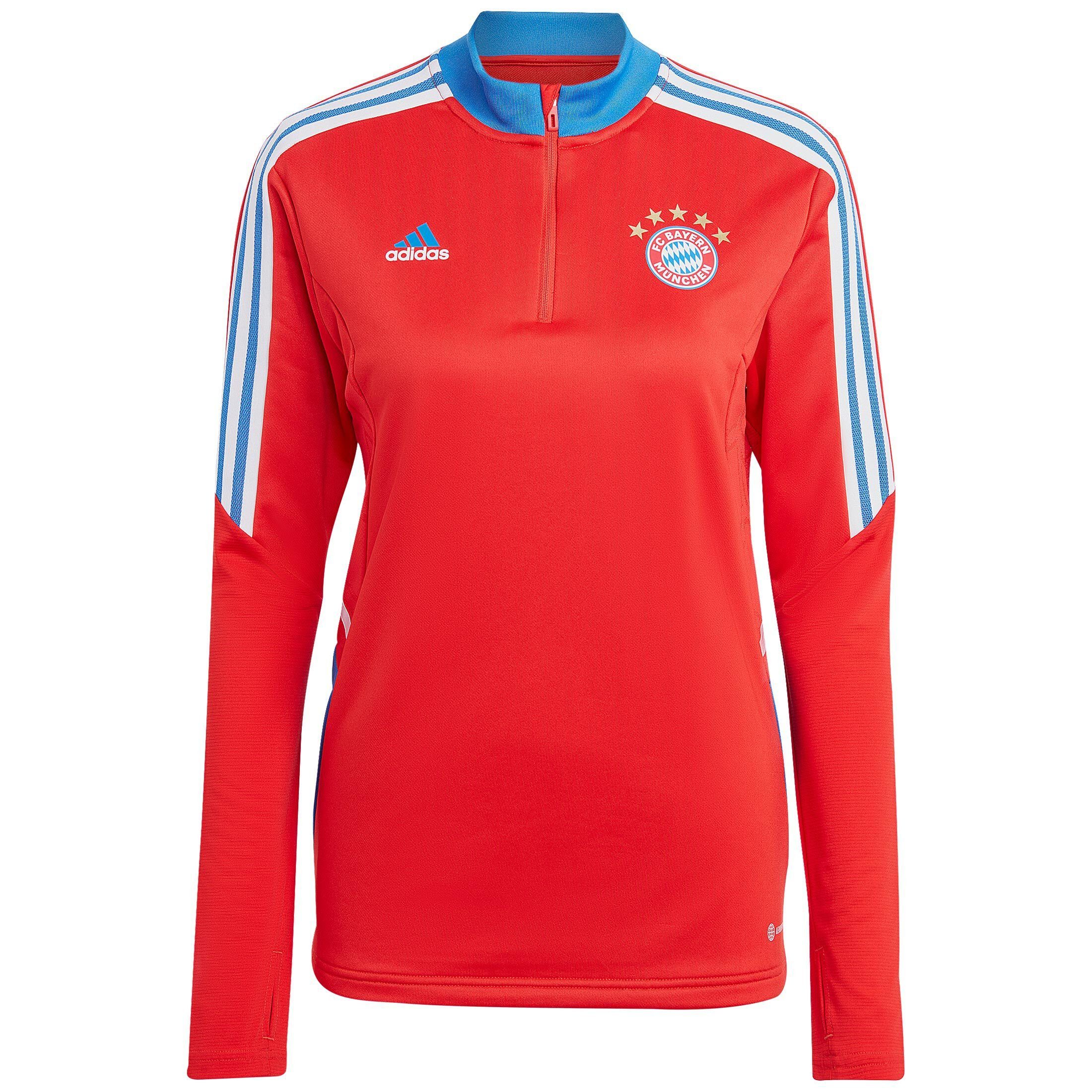 adidas Performance Sweatshirt FC Bayern München Trainingssweat Damen,  Effektives Feuchtigkeitsmanagement