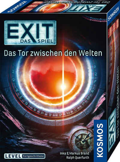 Kosmos Spiel, Escape Room Spiel EXIT, Das Tor zwischen den Welten, Made in Germany