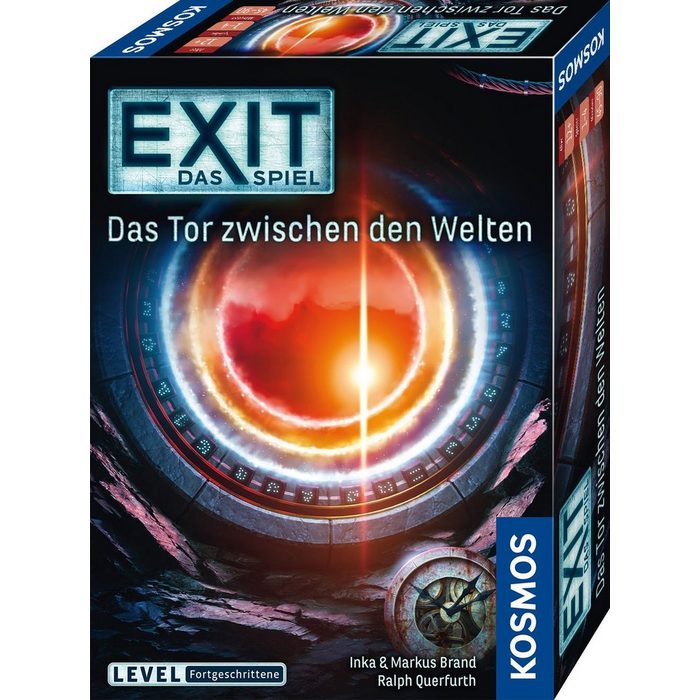 Kosmos Spiel Escape Room Spiel EXIT - Das Tor zwischen den Welten Made in Germany