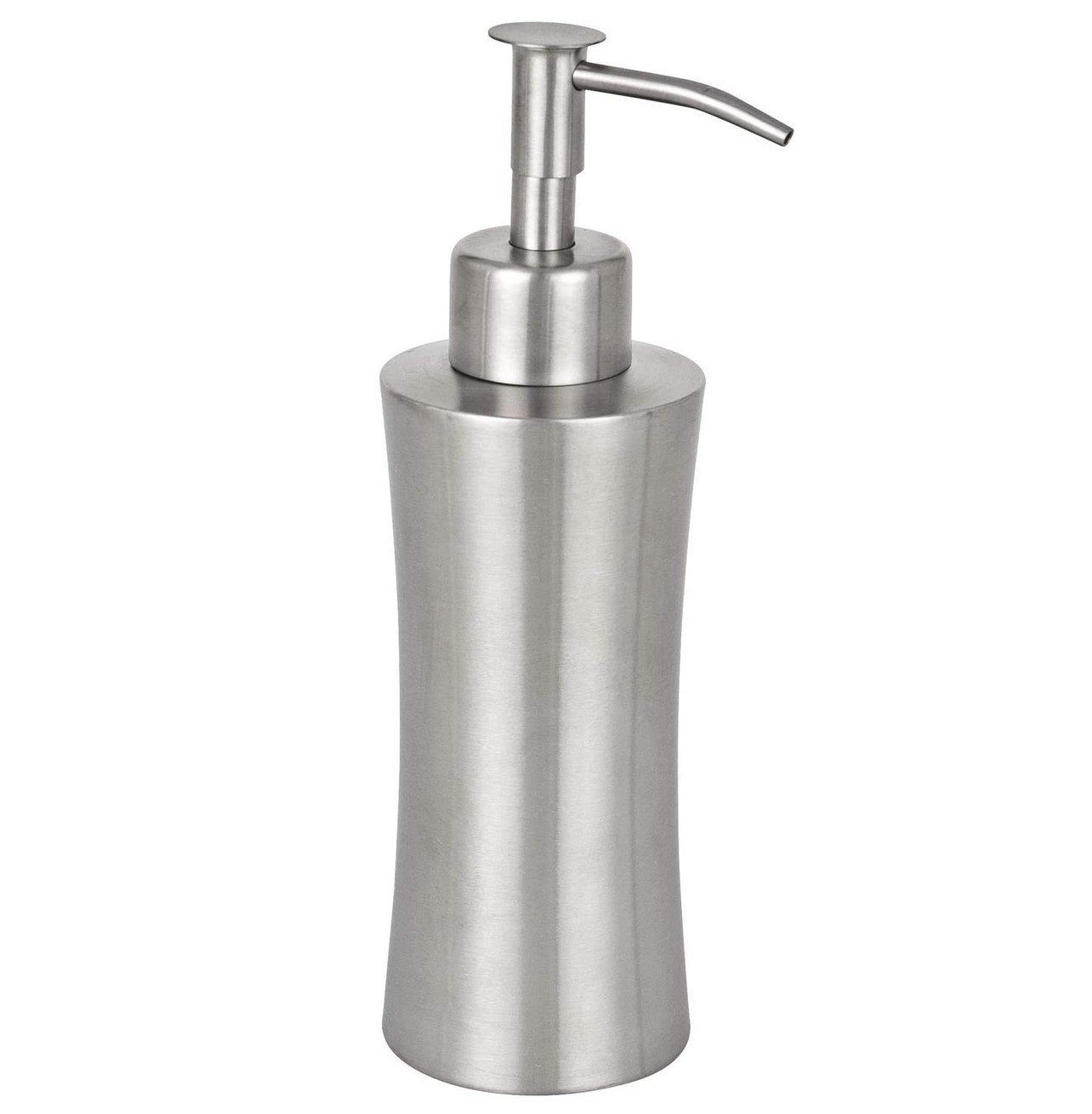 Badaccessoire-Set WENKO Seifenspender Pieno, Edelstahl rostfrei, 125ml, 8x19,5x7cm, Sati