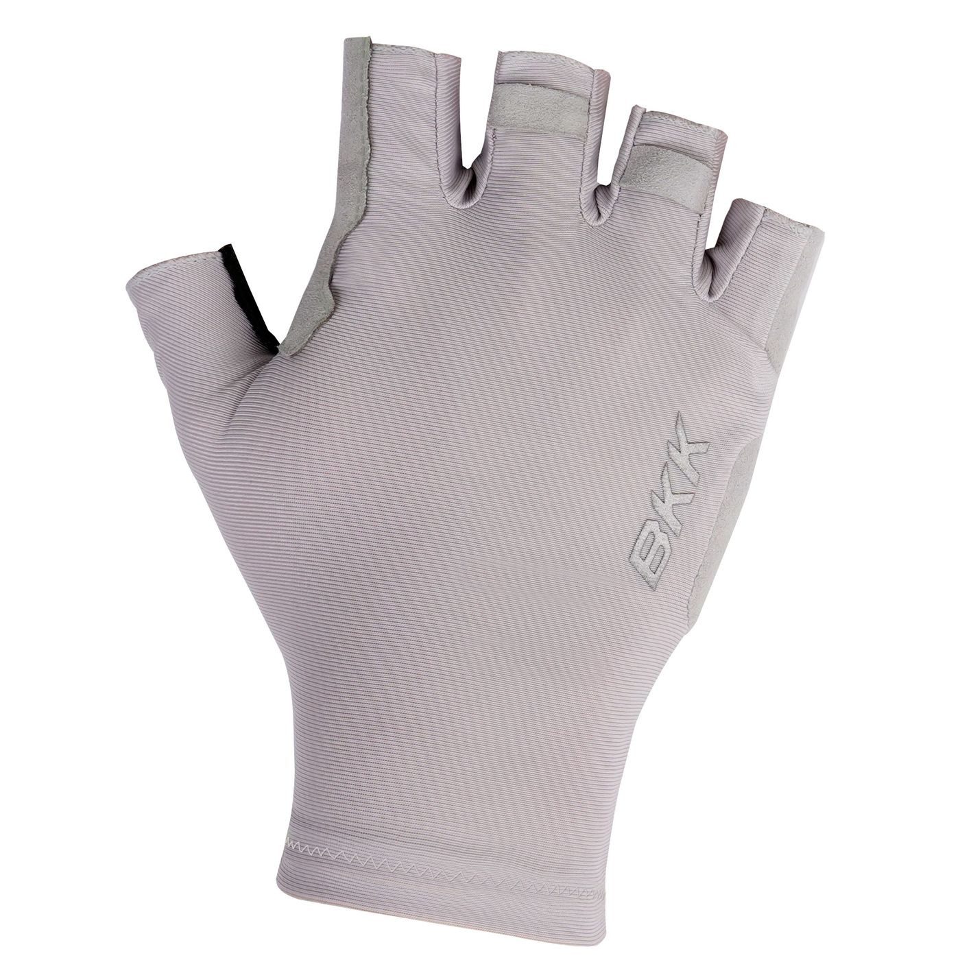 BKK Angelhandschuhe BKK Flamingo Half Finger Gloves 2 Light Grey - Angelhandschuhe