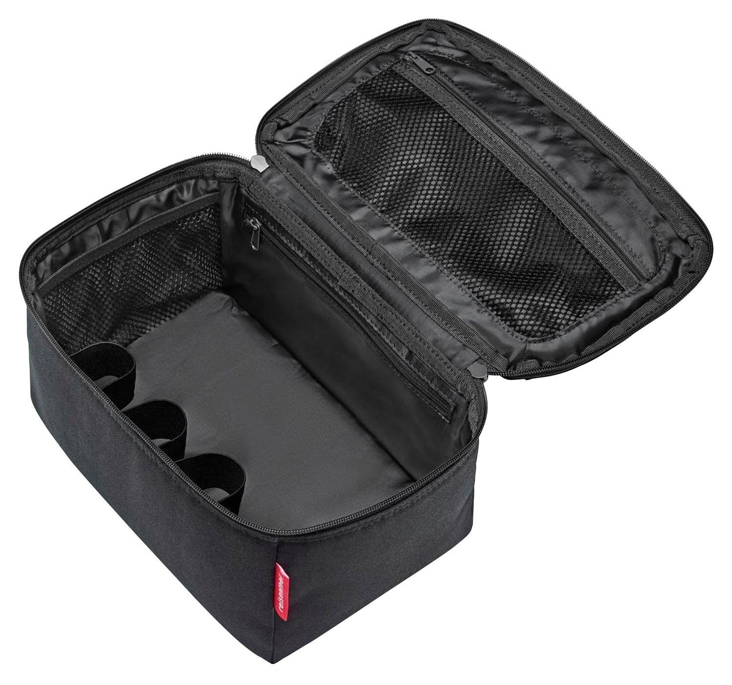 REISENTHEL® Kulturbeutel BEAUTYCASE, 4 Liter, Schwarz, Polyester, Wasserabweisend, mit Reißverschluss