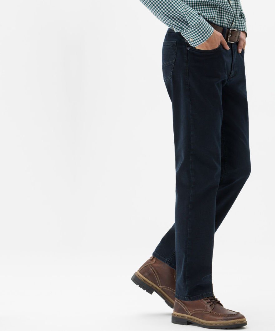 EUREX by BRAX LUKE dunkelblau 5-Pocket-Jeans Style
