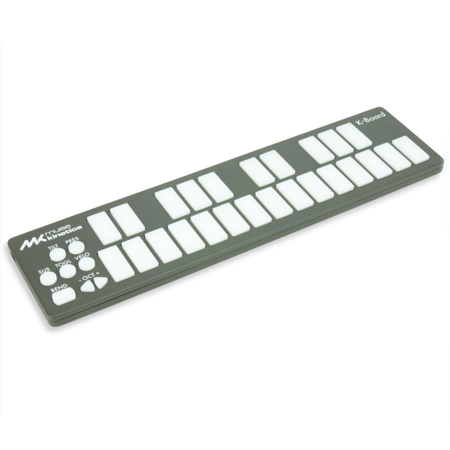 Keith McMillen Muse Kinetics MIDI-Controller K-Board Galaxy Digitales Aufnahmegerät (Tragbarer Mini-MPE-MIDI-Keyboard-Controller)