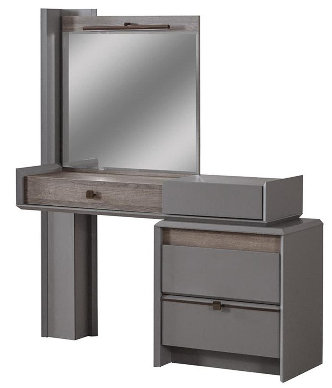 JVmoebel Schminktisch Eleganter Schminktisch aus Holz mit natürlichem Finish (1-St., 1x Schminktisch), Made in Europa